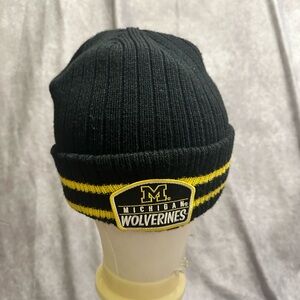 Michigan wolverines knit hat